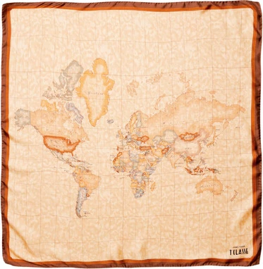 Šal za ženske Alviero Martini Prima Classe, rjav