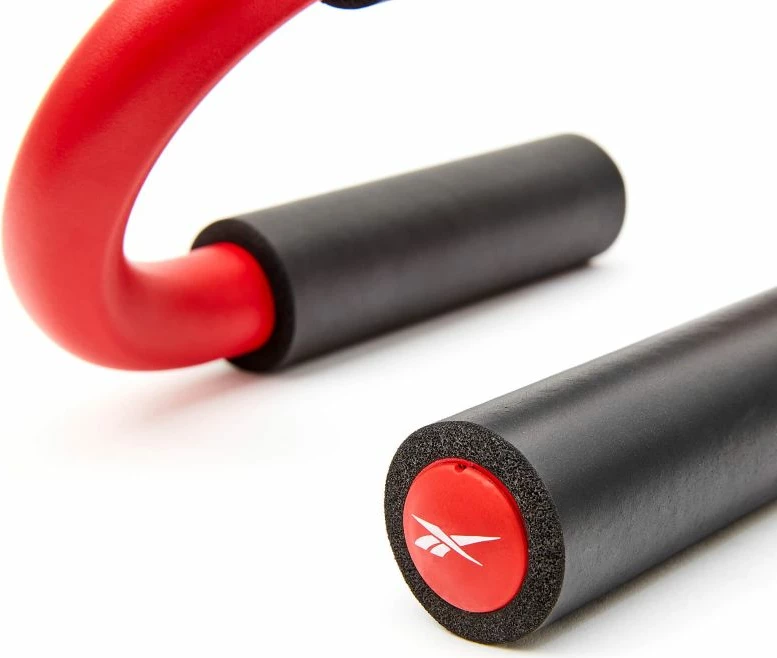 Ročke za sklece Reebok, črno-rdeče