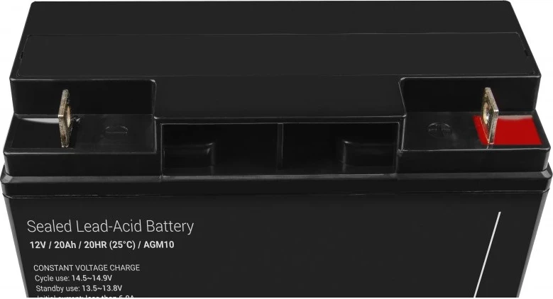 Akumulatorska baterija AGM 12 V, 20000 mAh, črna - Green Cell AGM10