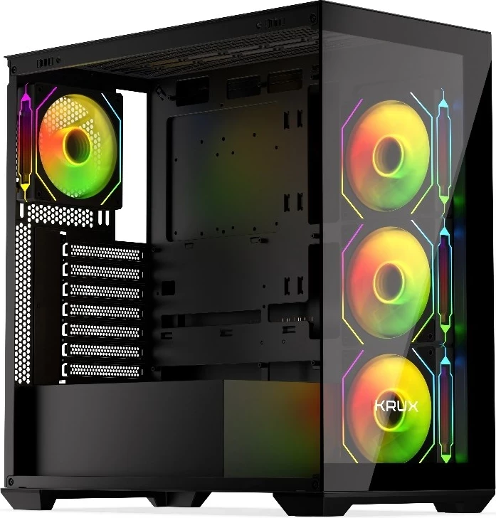 Računalniško ohišje KRUX EXO KRXD004, črno