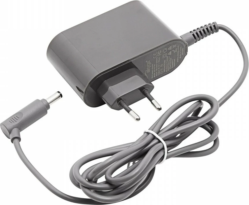 Polnilnik za steno za Dyson V6 V7 V8 AKYGA AK-PD-06, 26.1V 0.78A, siv