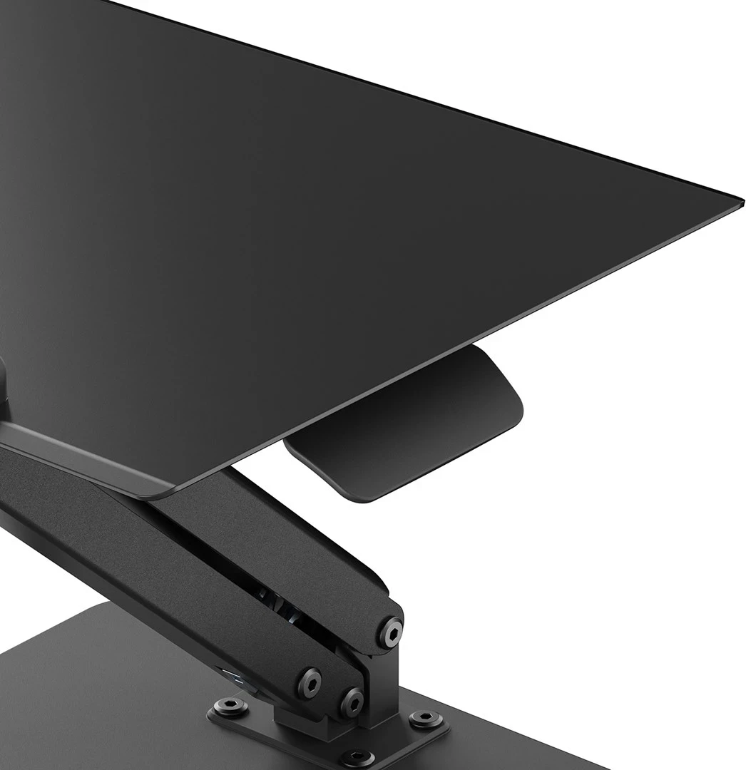 Mizno stojalo za monitor ali prenosnik, Maclean MC-493, črno