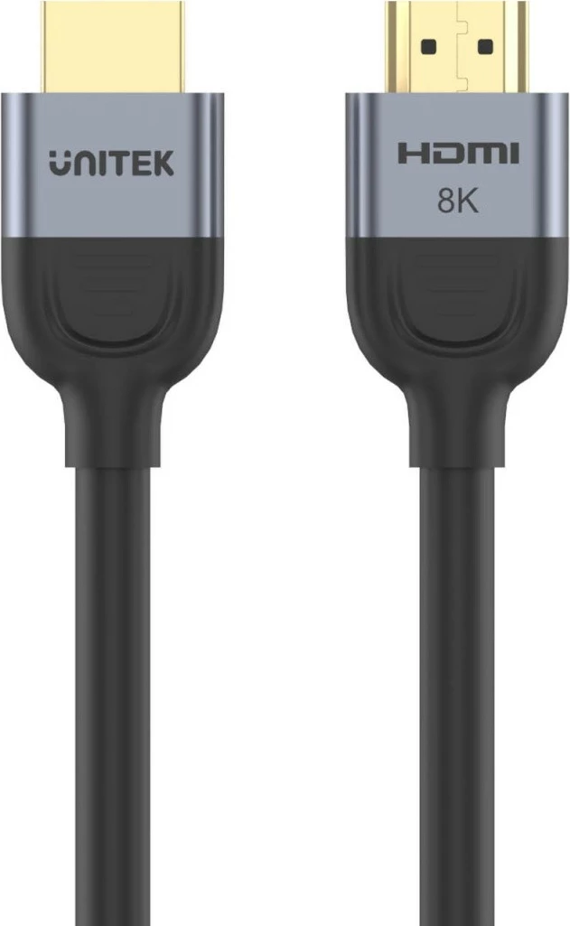 HDMI kabel 2.1, 8K 60Hz, 1 m, črn — Unitek C11086GY01-1M