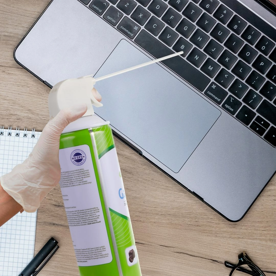 Stisnjen zrak 600 ml, pištolni razpršilnik GreenBlue GB600