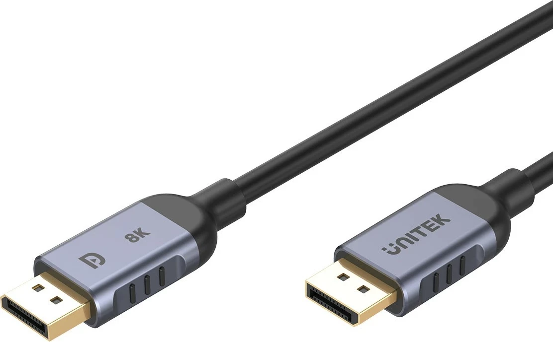 Kabel DisplayPort 1.4, 8K 60 Hz, 4K 240 Hz, 5 m, črn Unitek