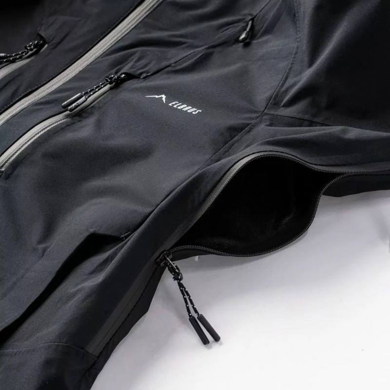 Trekking jakna za ženske Elbrus Malaspina, črna