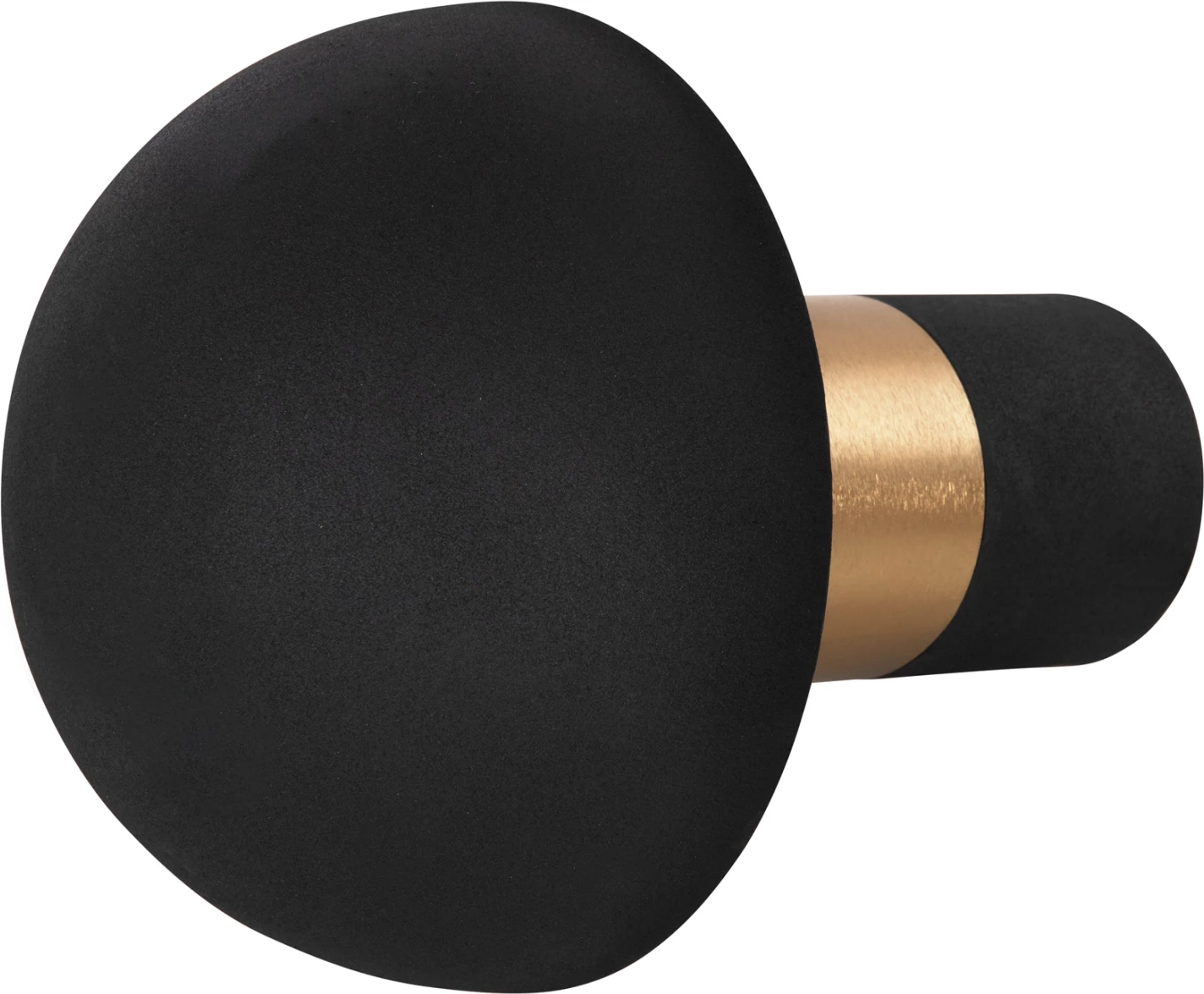 Namizna svetilka PUNE FH4253.04 kovinska v črno-zlati barvi Φ31x41.5Hcm