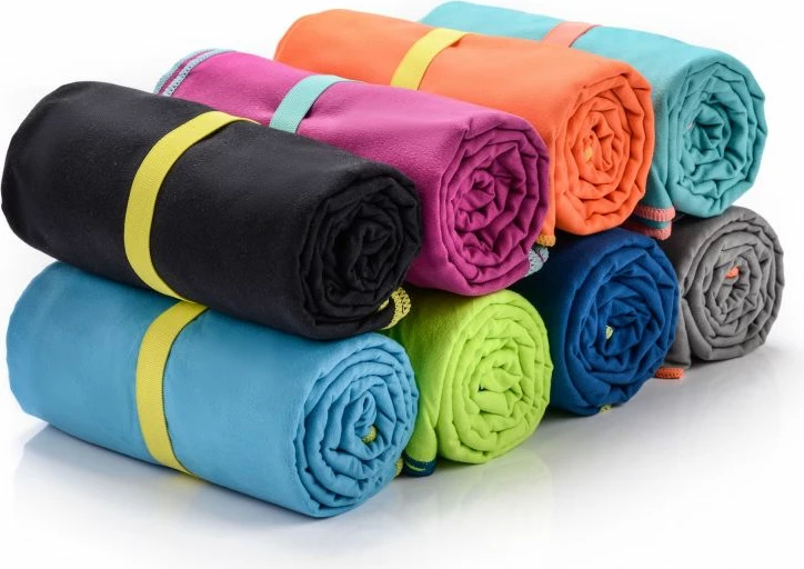 Mikrovlaken brisača Meteor, 50 x 90 cm, črna