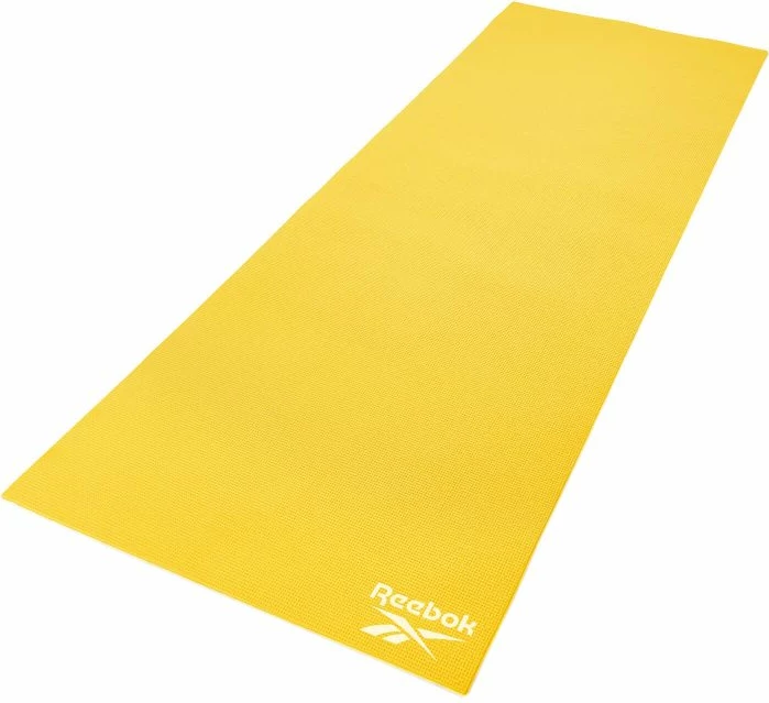 Joga podloga 4 mm, Reebok RAYG-11022YL, rumena