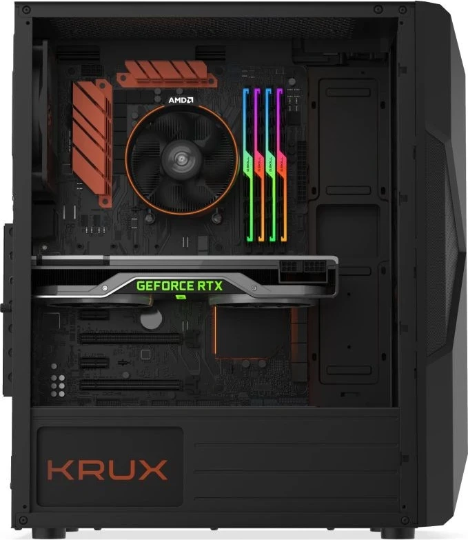 Kucelja računalnika Krux Astral, črna