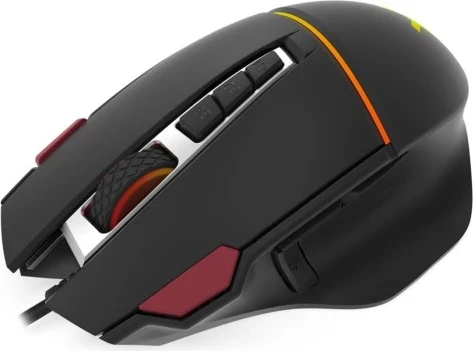 Brezžični igralni miš Fuze Pro, Krux, USB Tip-A, 12000 DPI, črn