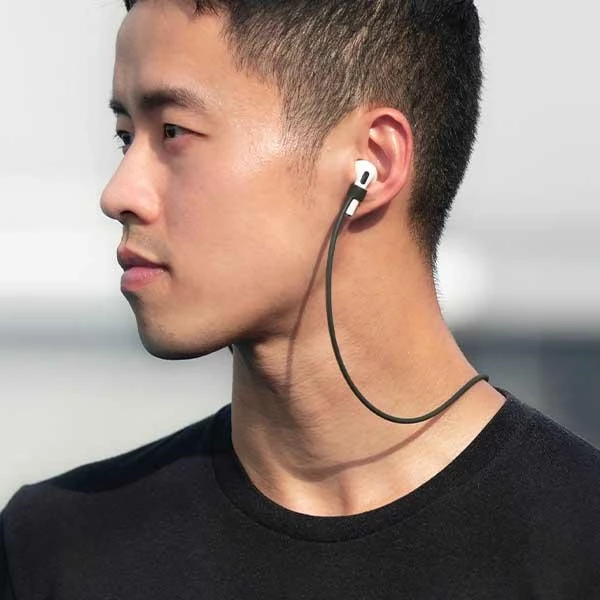 Zaščitni ovitek za AirPods Pro 2 UNIQ Vencer, s karabinom, siv