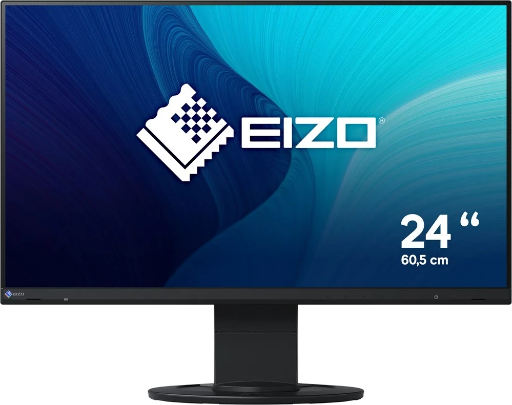 Monitor 23,8" IPS Full HD, črn EIZO FlexScan EV2460-BK