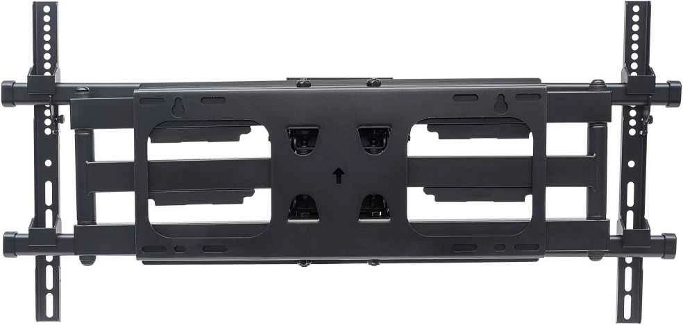 Univerzalni stenski nosilec za TV Manhattan 461290, za zaslone 37–90 palcev, črn