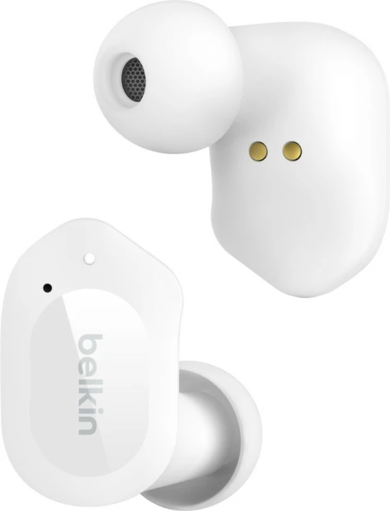 Brezžične slušalke Belkin SOUNDFORM Play, True Wireless Stereo (TWS), bele