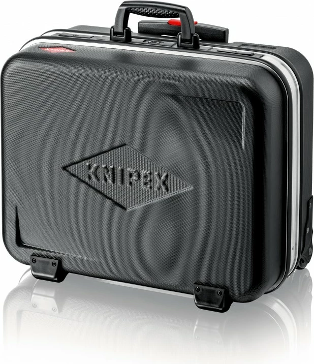 Kovček za orodje Knipex BIG Basic Move, plastika, črn