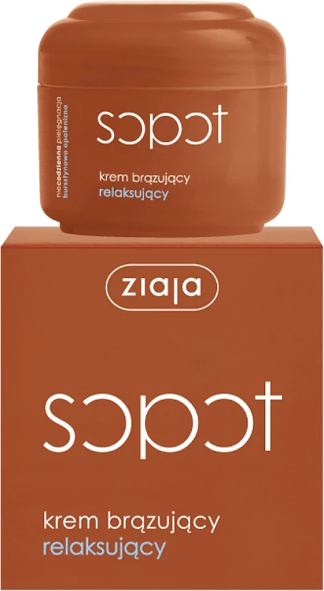 Krem za samoporjavo obraza Ziaja Sopot Tanning Relaxing, 50 ml, za ženske