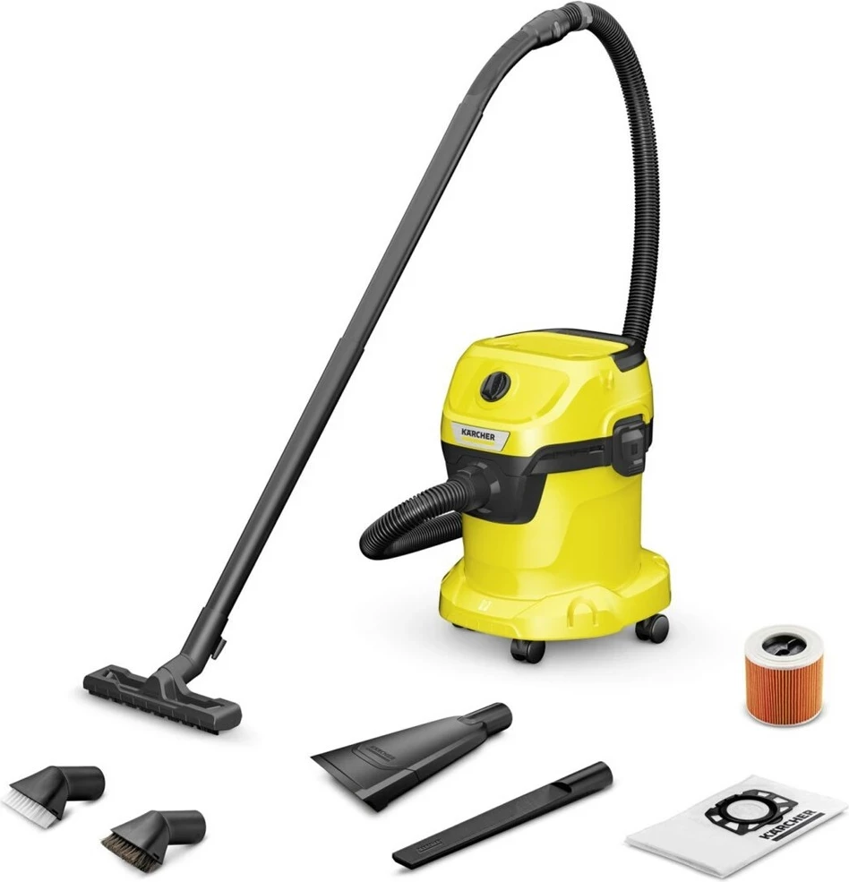 Sesalnik za suho in mokro čiščenje KARCHER WD 3 V-15/4/20 Car, črn