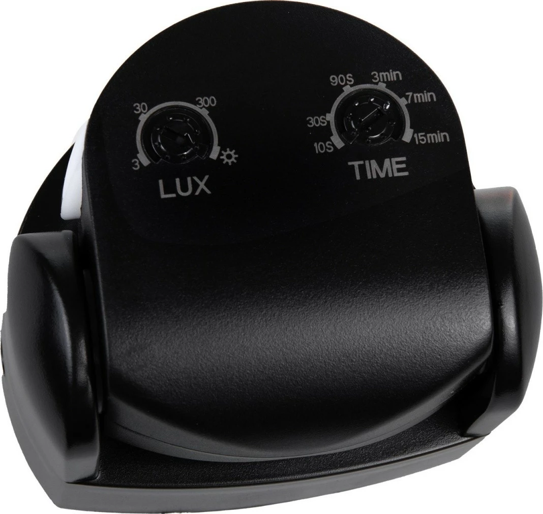 Senzor gibanja PIR Maclean MCE468B, IP65, 12 m, 220–240 V, 600/1200 W, črn