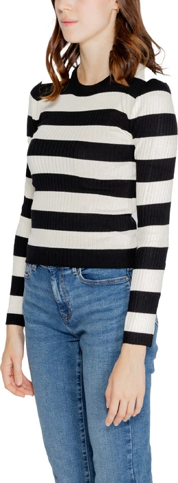 Pulover Jacqueline De Yong, ženski, črn