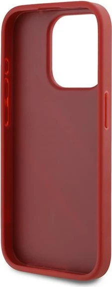 Diagonalno prešit ovitek za iPhone 15 Pro Max, Karl Lagerfeld, rdeč