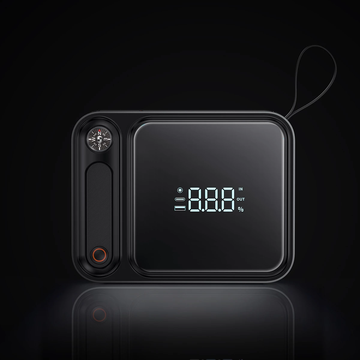 Zasilni start-stop z visoko kapaciteto Baseus Super Energy Ultra BS-CH005, 26800 mAh, 3000A, črn