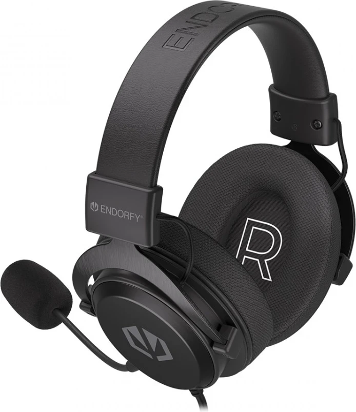 Ušesne slušalke Endorfy VIRO Infra, črne