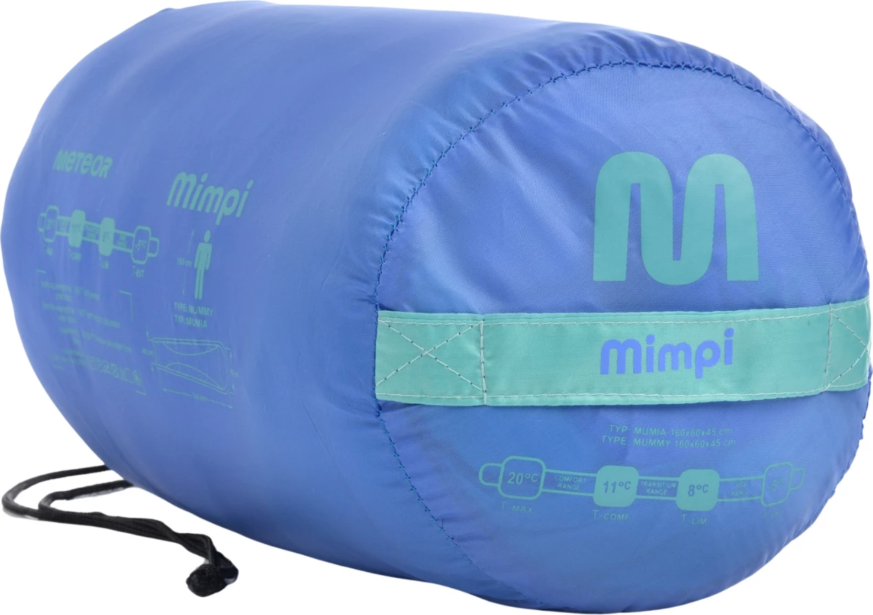 Spalna vreča za otroke Meteor, blue-mint