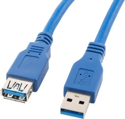 USB kabel 1,8 m, moder Lanberg CA-US3E-10CC-0018-B