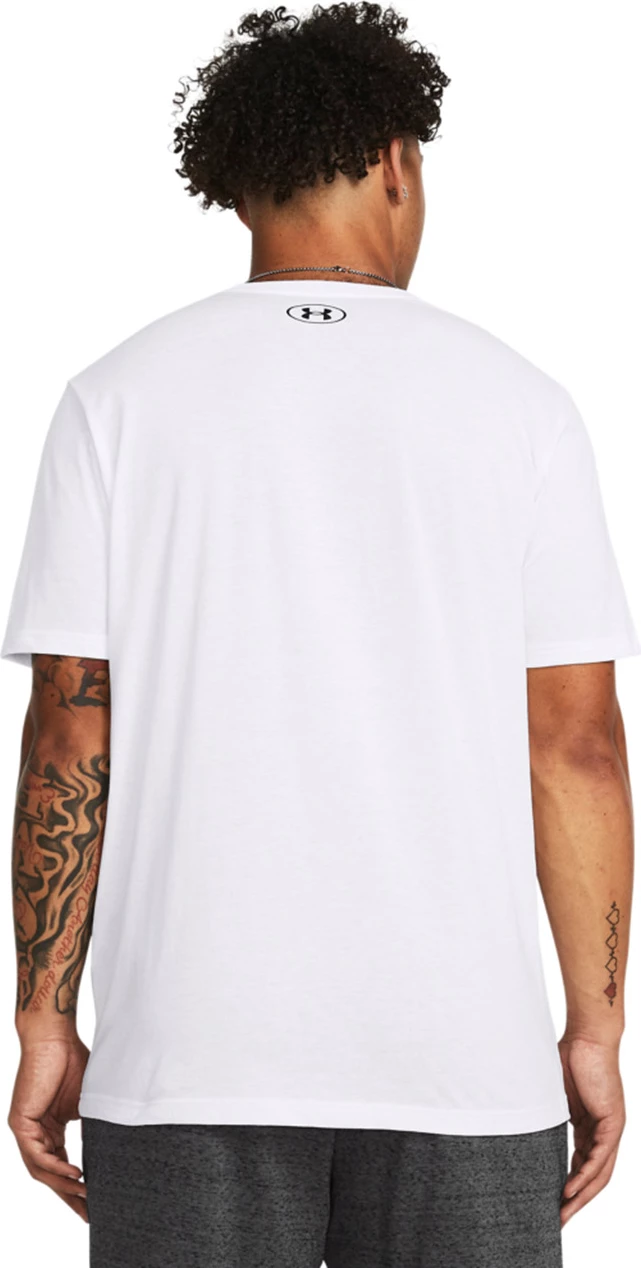 Majica za moške Sportstyle Logo, Under Armour, bela