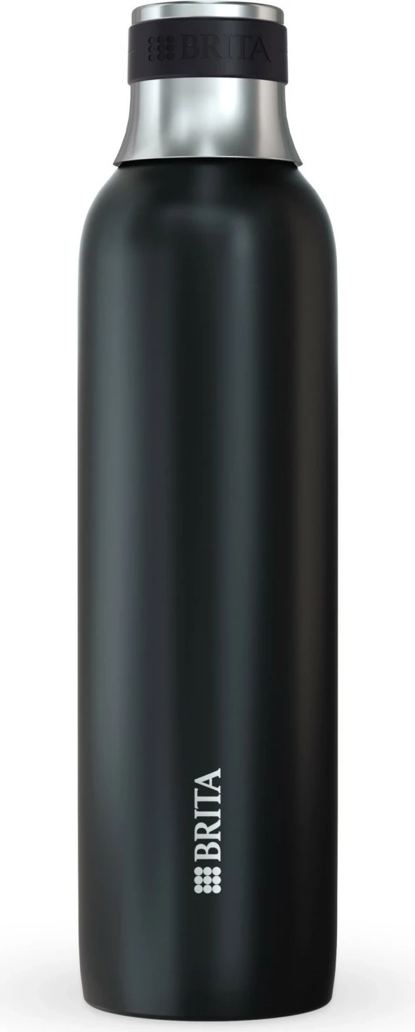 Steklenica za pijačo Brita SodaTrio 0,65 L, črna