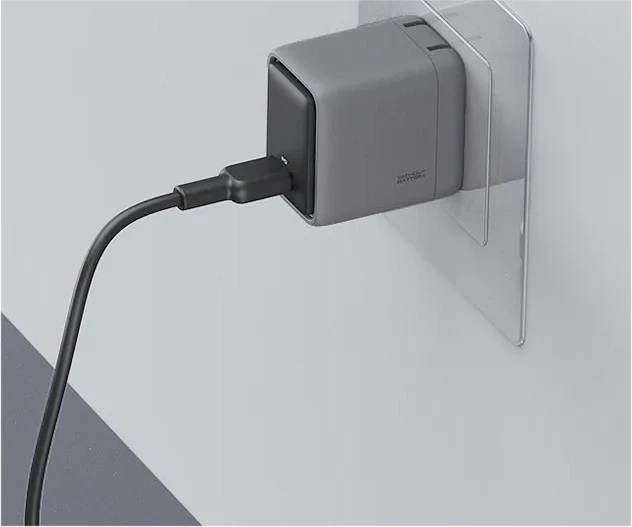 Stenski polnilec AUKEY PA-C2, 45 W, 1x USB-C, siv