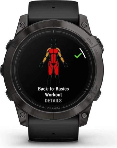 Pametna ura EPIX PRO g2, Garmin, 51 mm, titan, 32 GB, siva