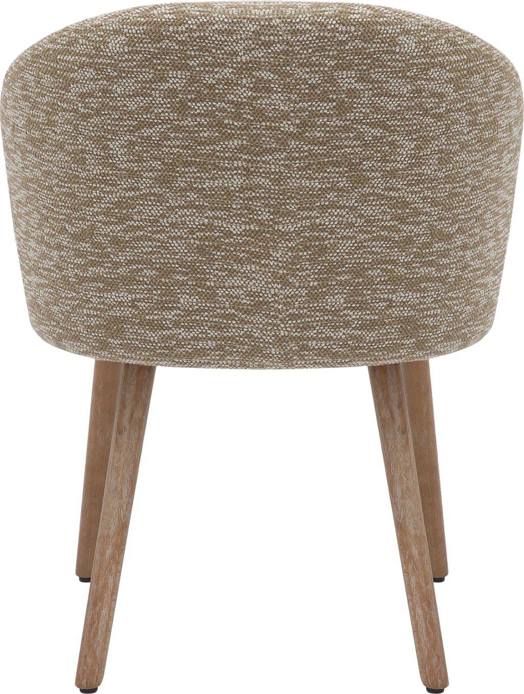 Jedilni stol RIG FH9979.01 bukove noge v beli barvi-bež tkanina 59x58,5x72,5H cm