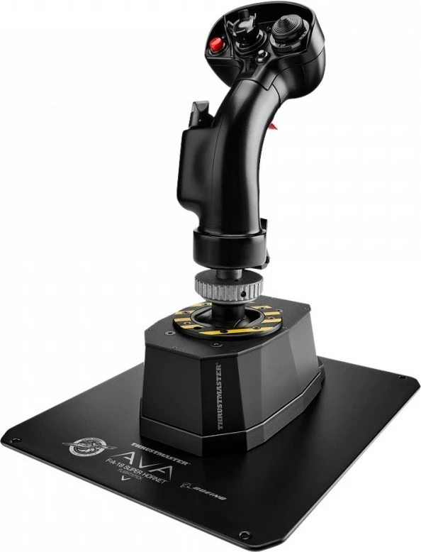 Letalski joystick Thrustmaster AVA FA18 Super Hornet, za PC, črn