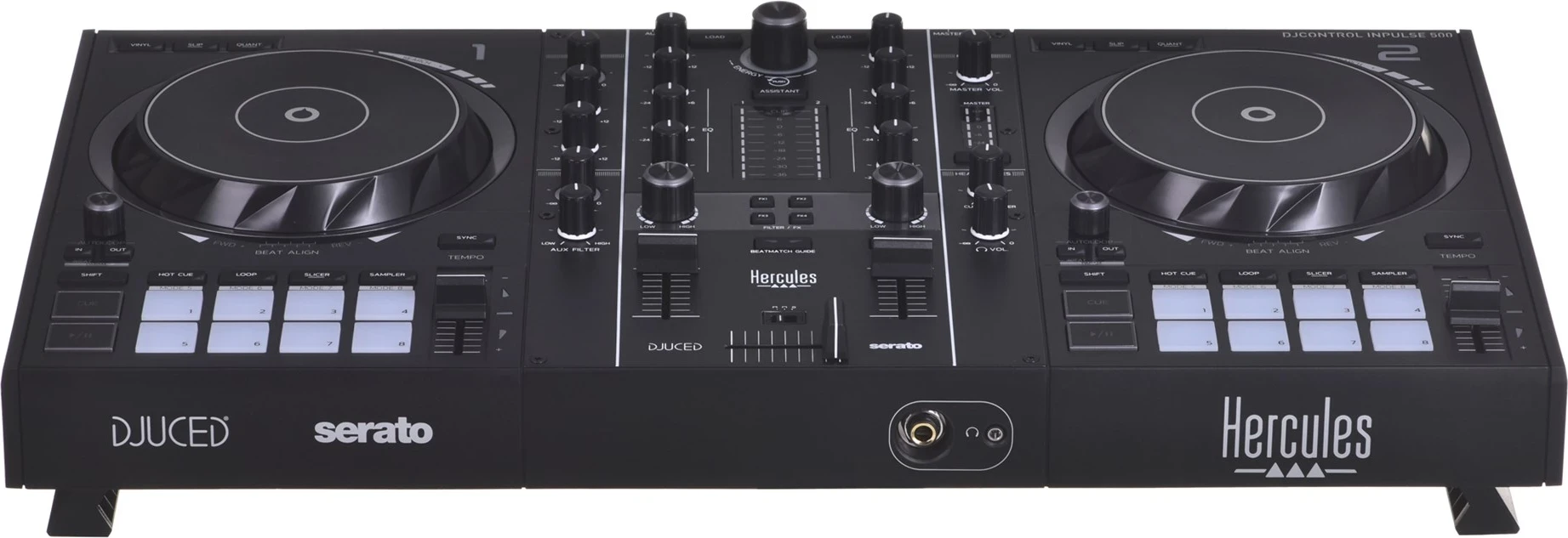 DJ-kontroler Hercules Inpulse 500, črn