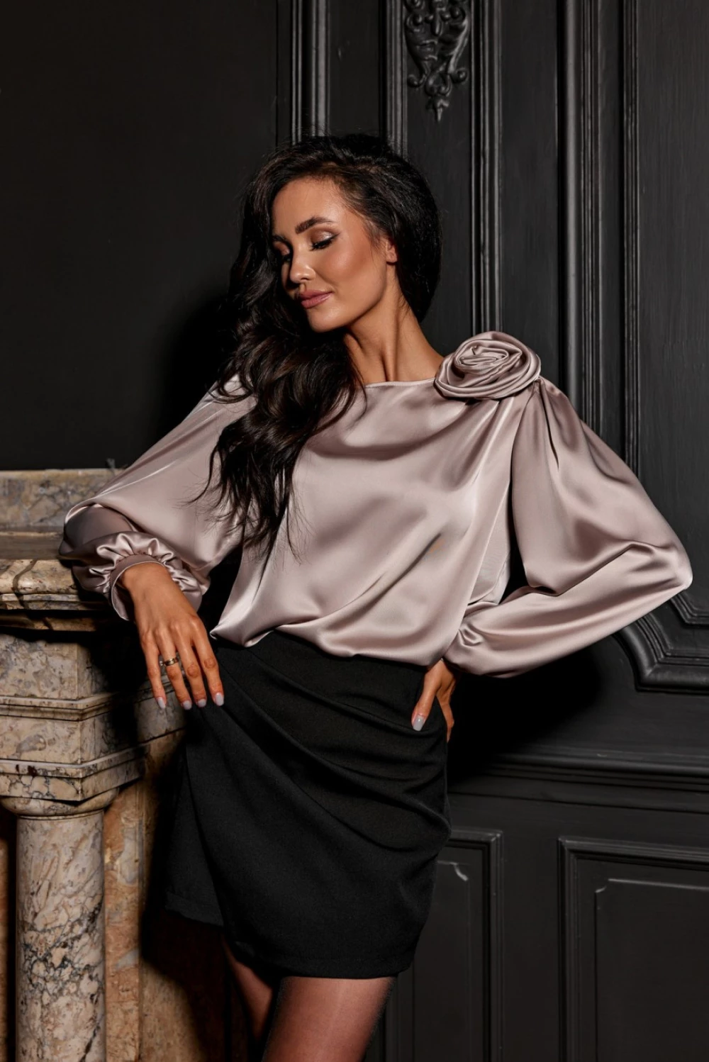Bluza Evelyn, Roco Fashion 204909, bež