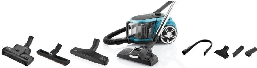 Sesalnik za dom ETA, črn in turkiz