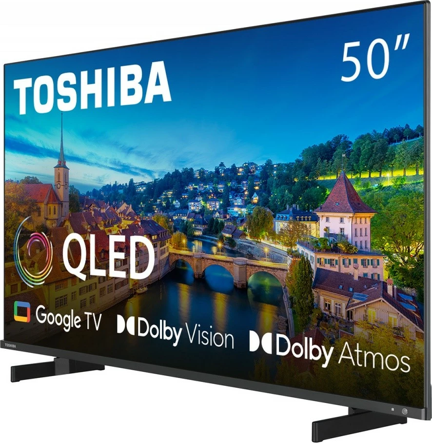 Televizor QLED, 50-palčni, Ultra HD/4K, Google TV, Dolby Vision, Dolby Atmos Toshiba 50QG5E63DG