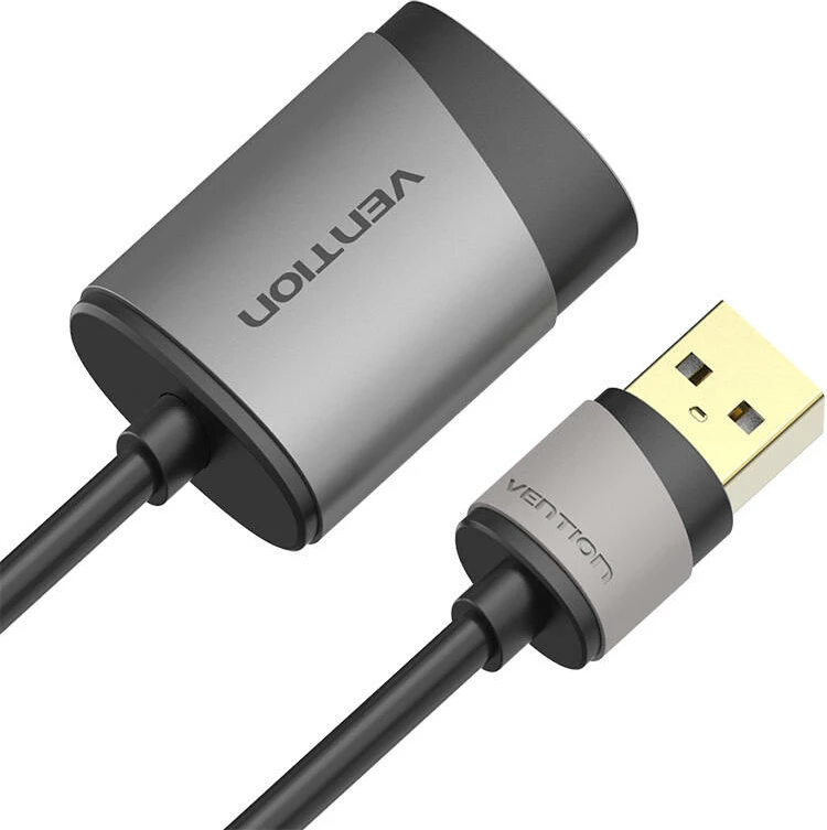 Zunanja zvočna kartica Vention CDKHB, 0,15 m, siva