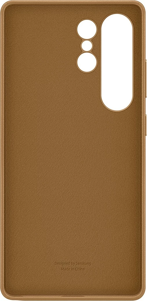 Ovitek iz umetnega usnja Kindsuit za Samsung Galaxy S25 Ultra, kamel Ovitek iz umetnega usnja Kindsuit za Samsung Galaxy S25 Ultra, kamel