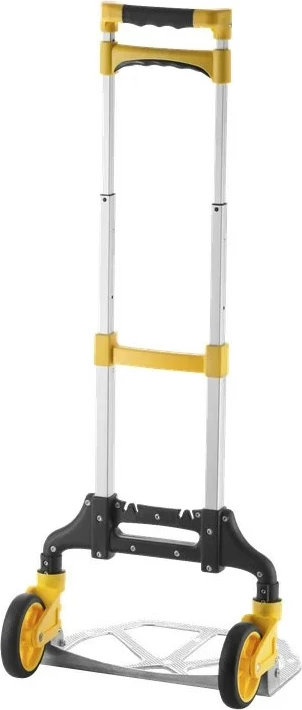 Zložljiv voziček, Stanley, aluminij, do 70 kg, rumen