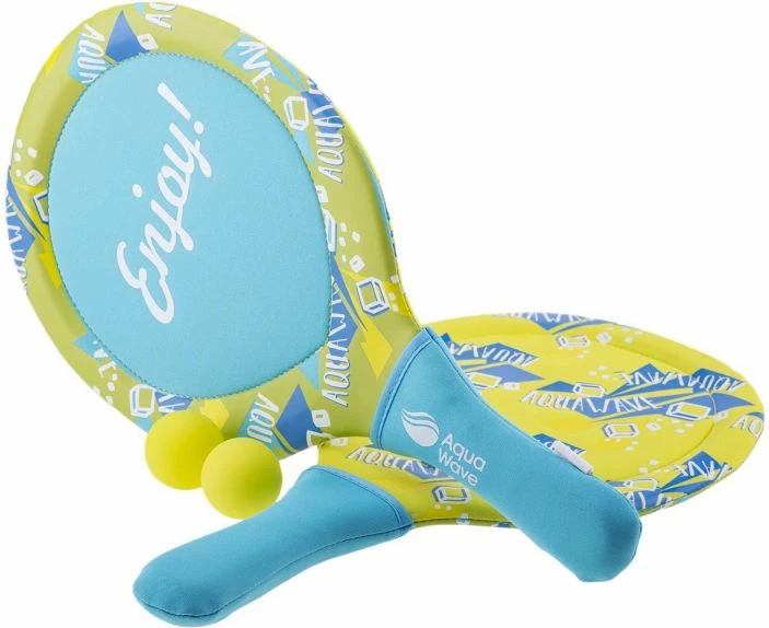 Set ping-pong za vse, modro in rumeno - Aquawave Silgur