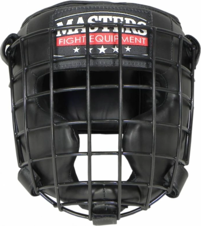 Boksarska čelada za moške, črna — Masters