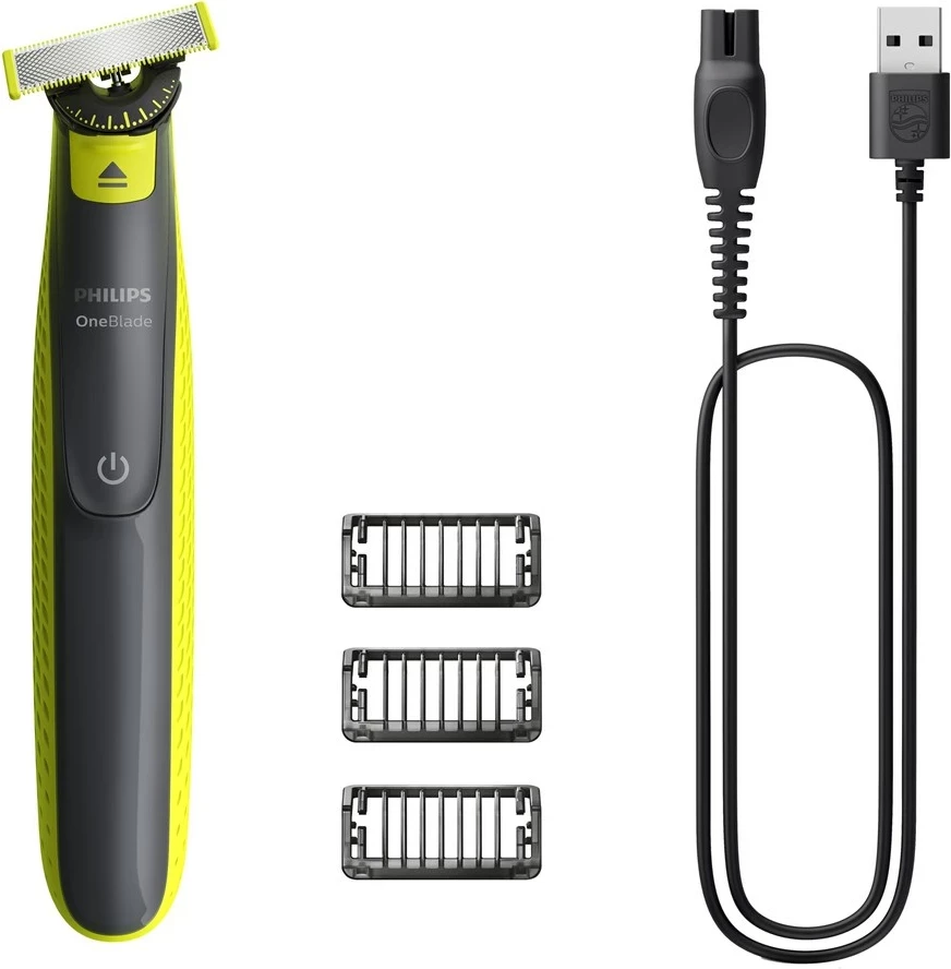 Brivnik za obraz Philips Norelco OneBlade 360 QP2724/23, rumen