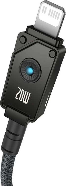 Kabel Unbreakable Baseus, 2 m, 20 W, črn