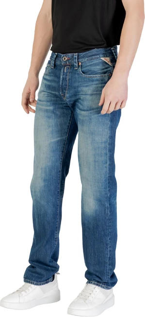 Jeans hlače Replay za moške, modre