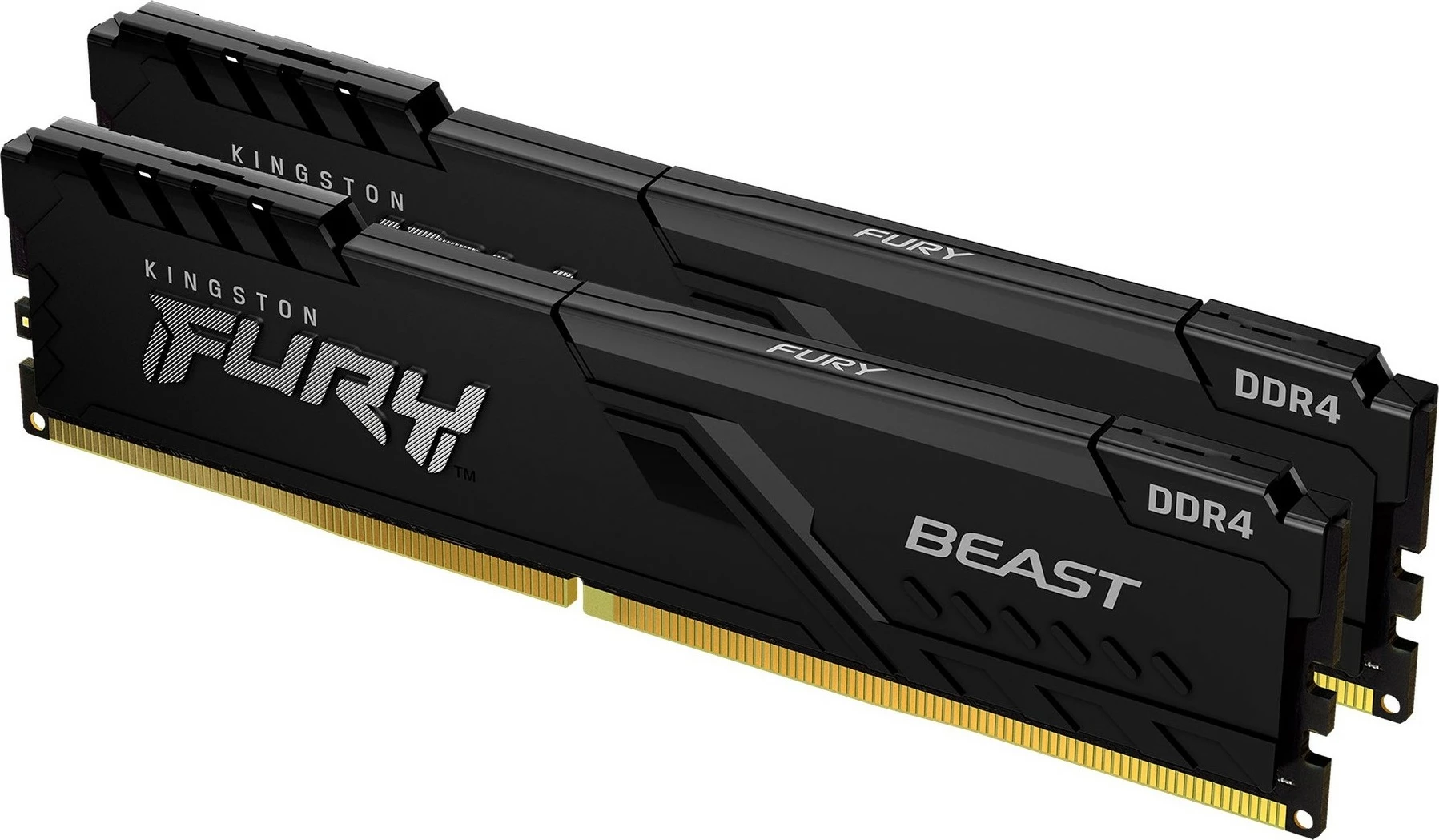 RAM pomnilnik Kingston FURY 16 GB 3200 MT/s DDR4 CL16 DIMM (komplet 2) Beast Black