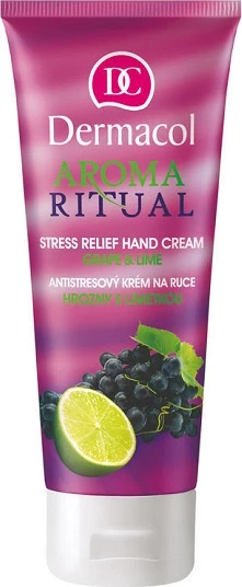 Krema za roke za ženske Dermacol Aroma Ritual Stress Relief, grozdje in limeta, 100 ml