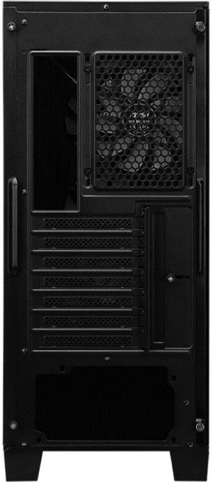 Kompjuterska ohišje MAG FORGE 120A AIRFLOW, MSI, Midi Tower, črno s prozornimi deli